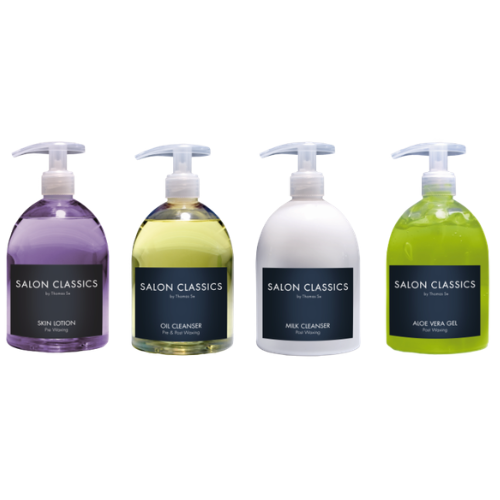 f�r og efterbehandling til voks med salon classics