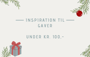 inspiration til gaver under kr. 100,-