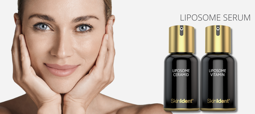 Skinident liposome basispleje også kendt som serum