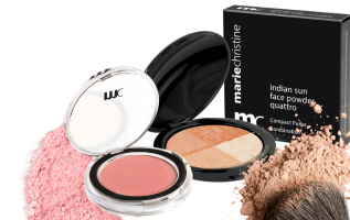 pudder og rouge til ansigt fra MC Makeup