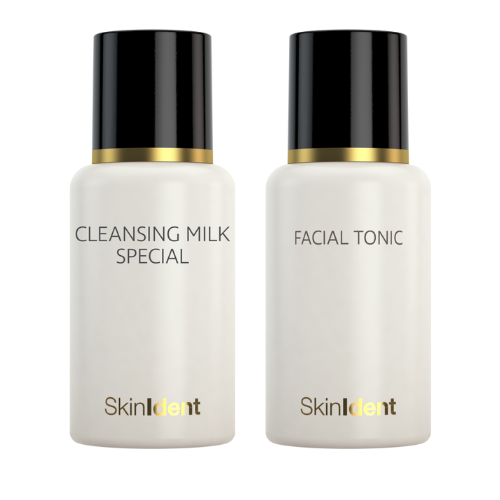 Rens og tonic ansigtspleje fra SkinIdent