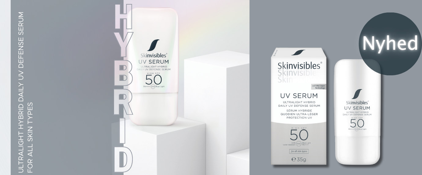 skinvisibles spf50 uv serum nyhed 