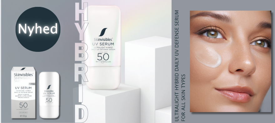 nyhed UV Serum SPF50 fra skinvisibles