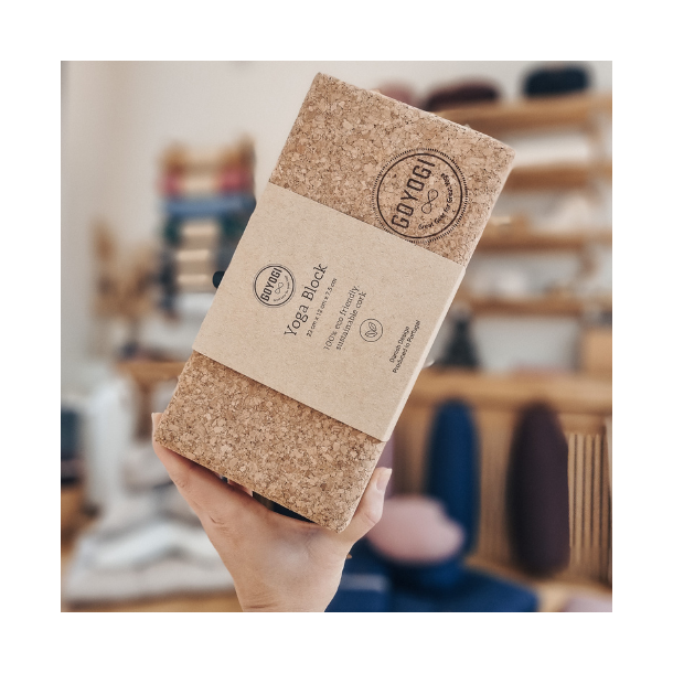 Sustain Cork Yoga Block, 500g