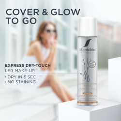 Skinvisibles Cover &amp; Glow to go - Medium, 75ml TESTER