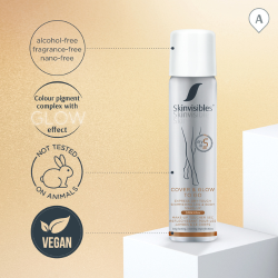 Skinvisibles Cover &amp; Glow to go - Dark, 75ml TESTER