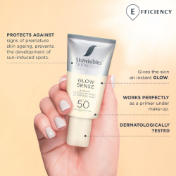 Skinvisibles Glow Sense SPF50, 50ml TESTER