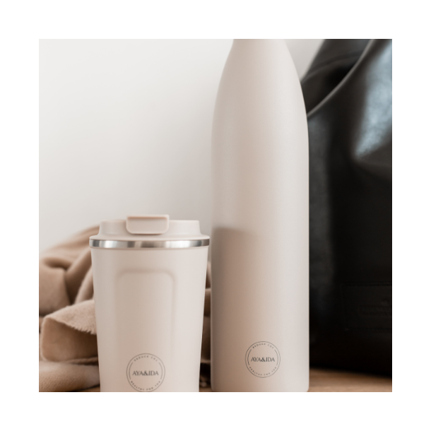 Bottle, Cream Beige 1000ml