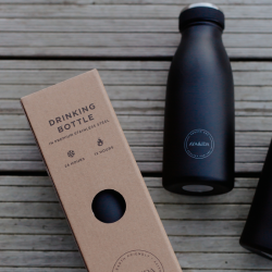 Bottle,  Matte Black 350m