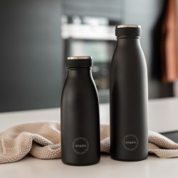 Bottle,  Matte Black 350m