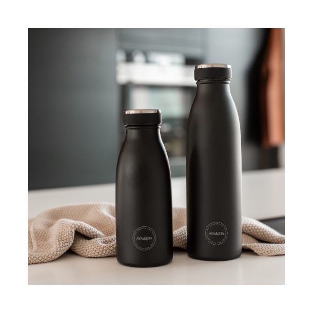 Bottle,  Matte Black 350m