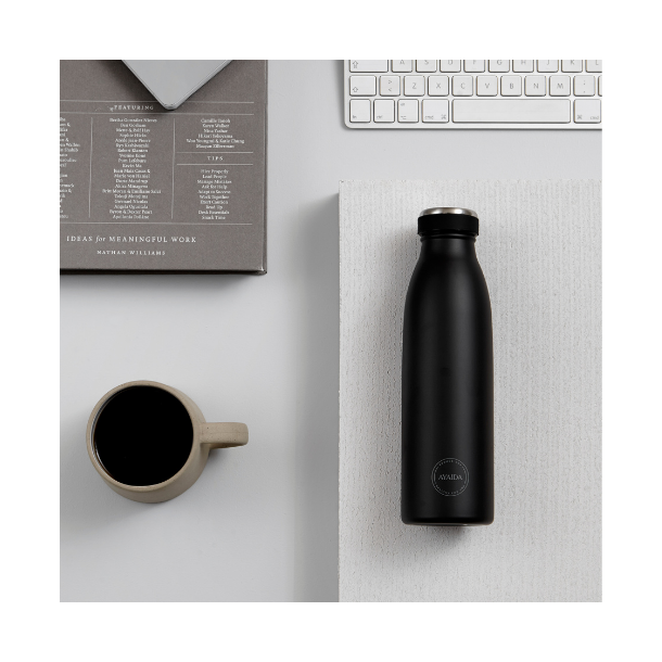 Bottle, Matte Black 500ml