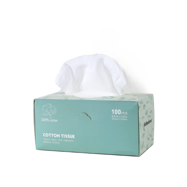 Bomulds wipes, 100 stk.