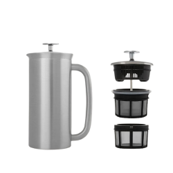 Espro Stempelkande, b�rstet st�l