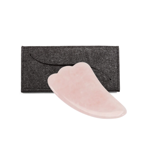 Gua Sha Rosenquarz 