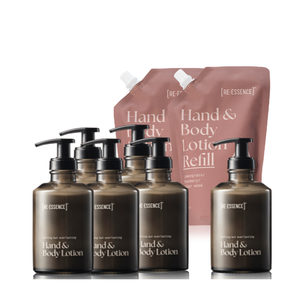 Re Essence Hand &amp; Body Lotion S�T, Lemongrass