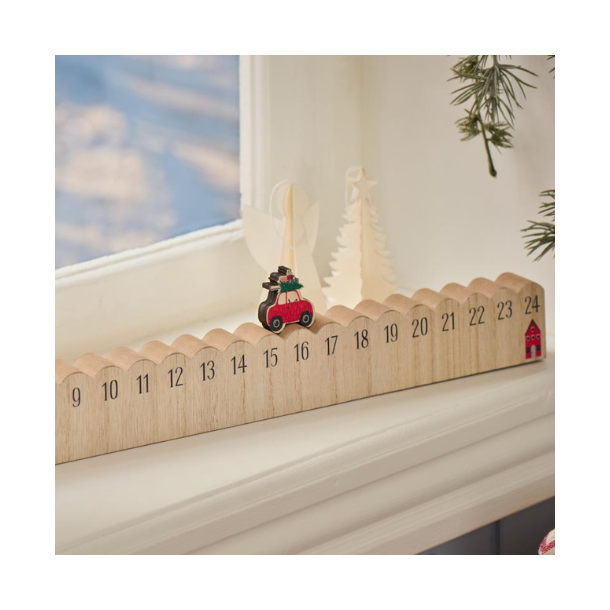 Julekalender 1-24 Krende bil