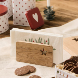 Serviet - Juletr, 16 stk