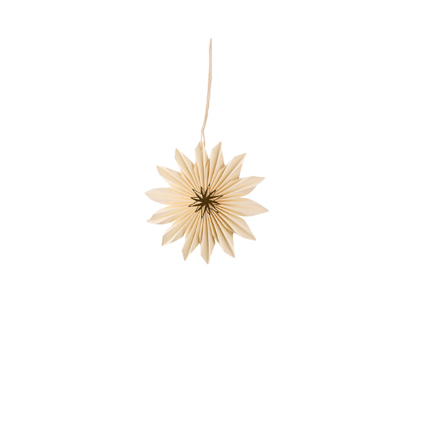 Stjerne i papir - 20cm