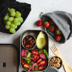 Lunch Box, Matte Black 1000ml