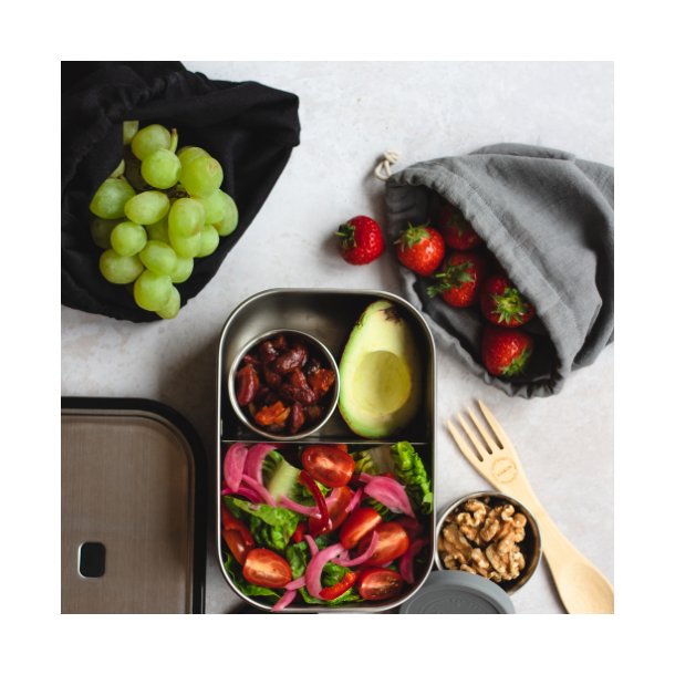 Lunch Box, Matte Black 1000ml