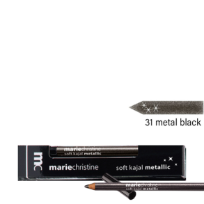 Soft Kajal Metallic - Metal Black