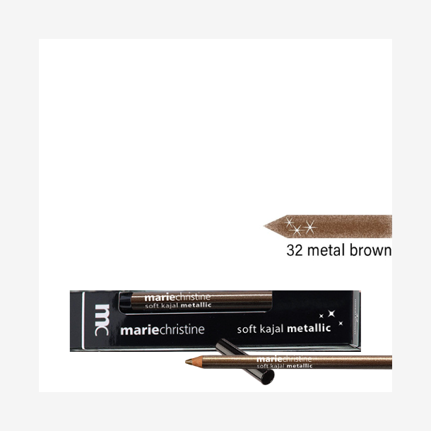 Soft Kajal Metallic - Metal Brown
