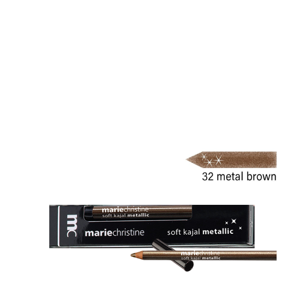 Soft Kajal Metallic - Metal Brown