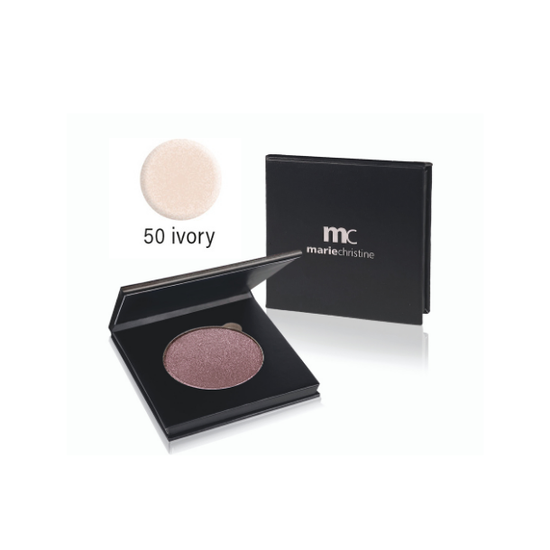 MarieChristine - Velvet Eyeshadow Mono - Ivory