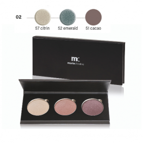 MarieChristine - Velvet Eyeshadow Trio - 02