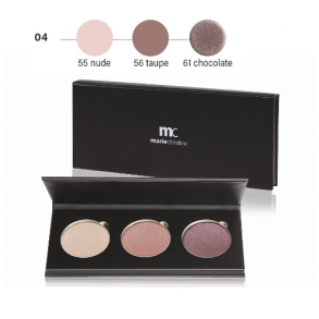 MarieChristine - Velvet Eyeshadow Trio - 04