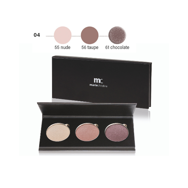 Velvet Eyeshadow Trio - 04