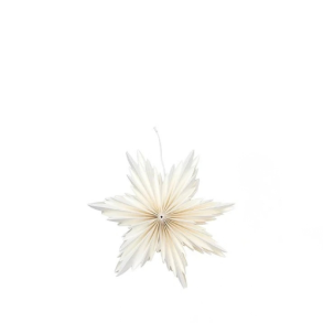 Linette Stjerne, Hvid 20cm