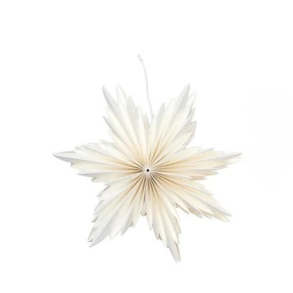 Linette Stjerne, Hvid 30cm