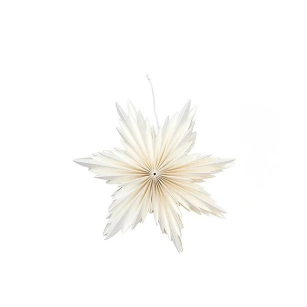 Linette Stjerne, Hvid 30cm