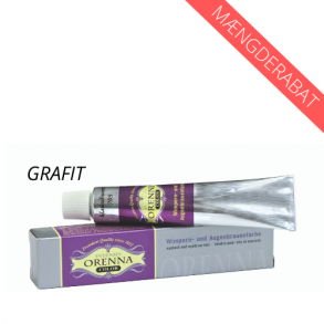 Orenna - vippe og brynfarve - Grafit