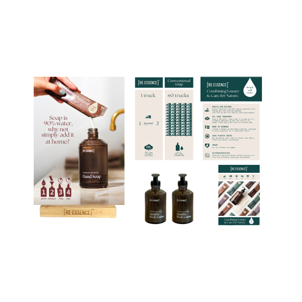 Re Essence POS Materiale