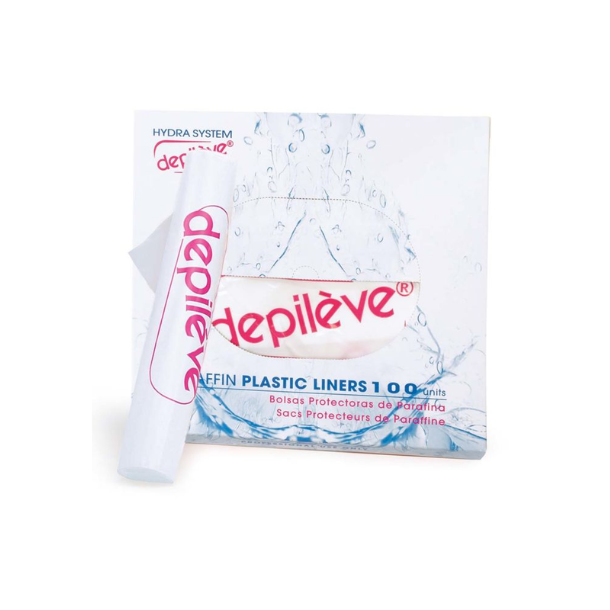 Plastik til paraffin - h�nder/f�dder, 100 stk.