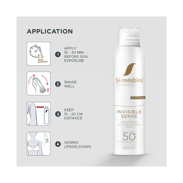 Invisible Sense Spray SPF50, 200ml