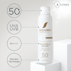 Skinvisible Invisible Sense Spray SPF50, 200ml