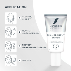 Transparent Sense SPF50+