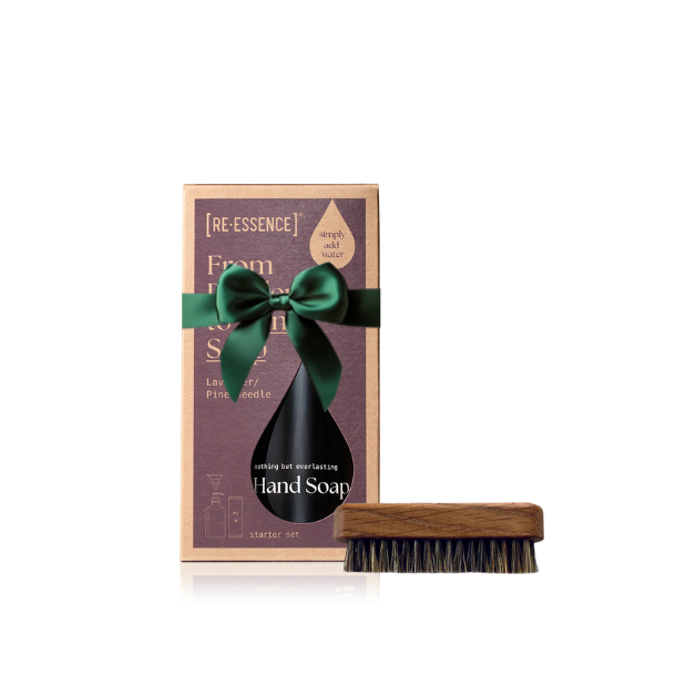 Re Essence Starter Set og Neglebrste, Lavender