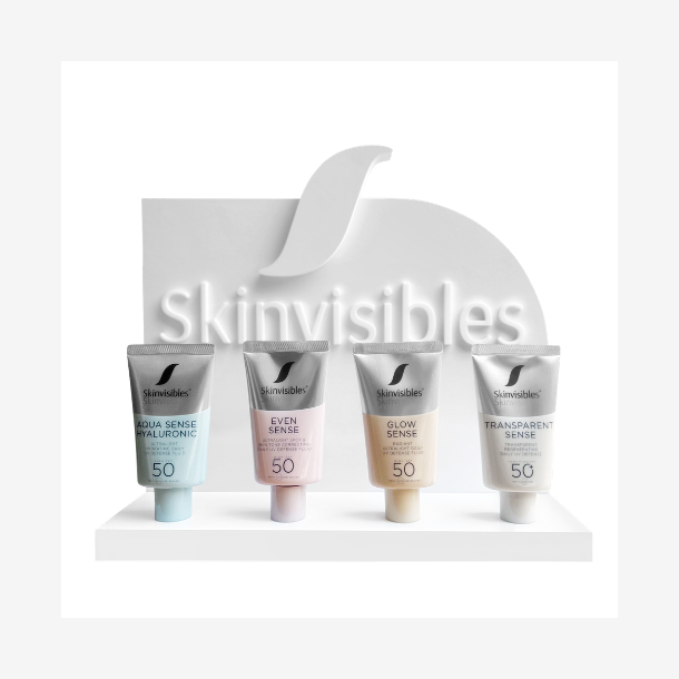 Display til Skinvisibles, tomt