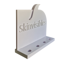 Display til Skinvisibles, tomt