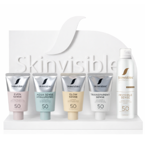 Skinvisibles ANSIGT OG KROP i Display 3+1
