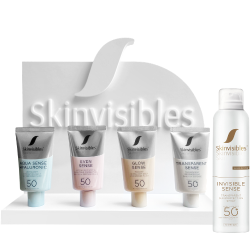 Skinvisibles ANSIGT OG KROP i Display 3+1