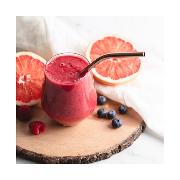 Smoothie straw, Gold