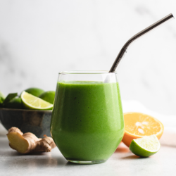 Smoothie Straw, Silver