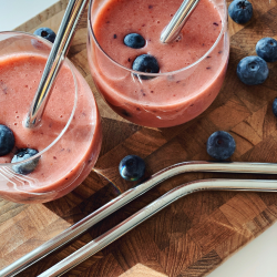 Smoothie Straw, Silver