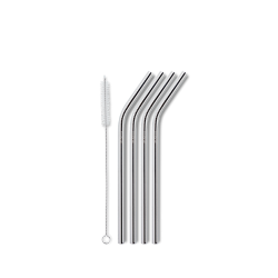 Smoothie Straw, Silver